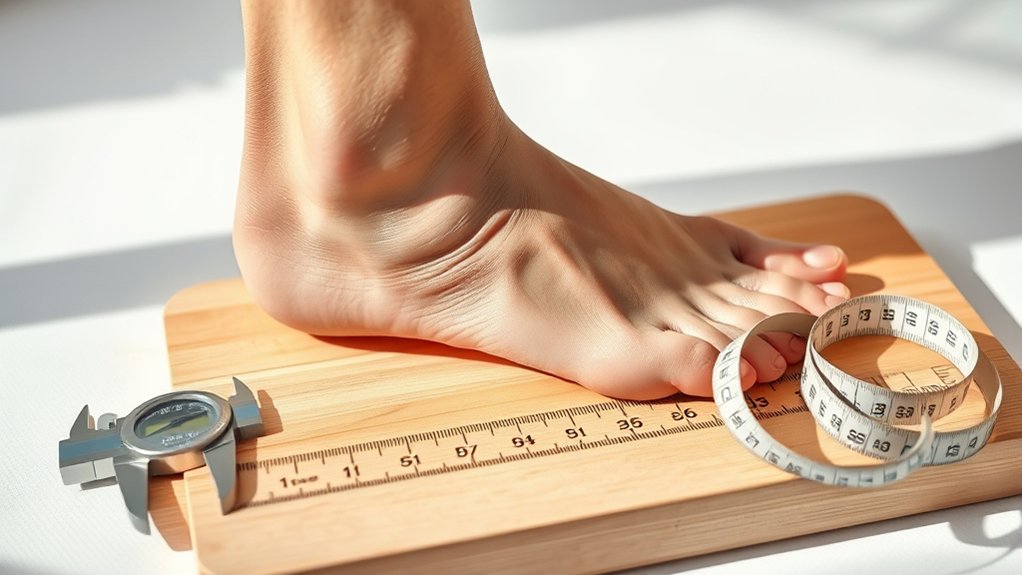accurate foot measurement technique