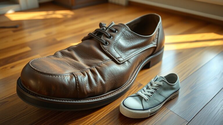 andre s enormous shoe size