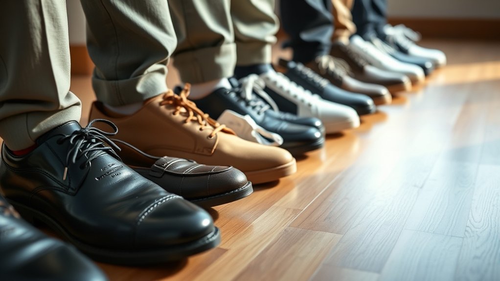 average men s shoe size