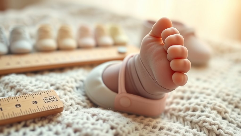 baby shoe size guidance