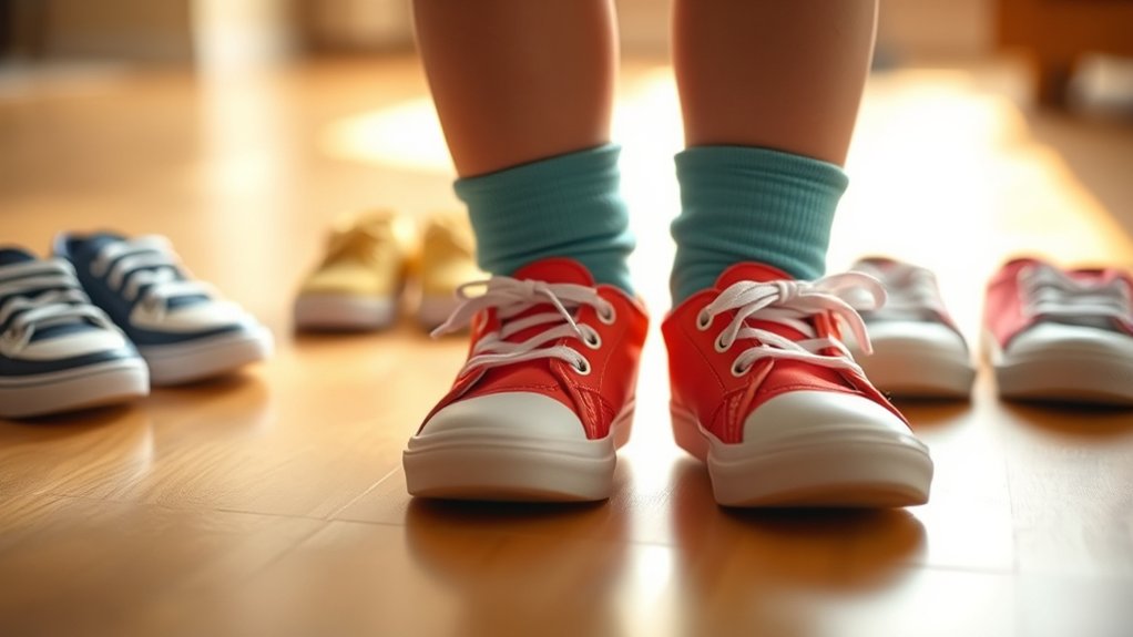 child s shoe size range