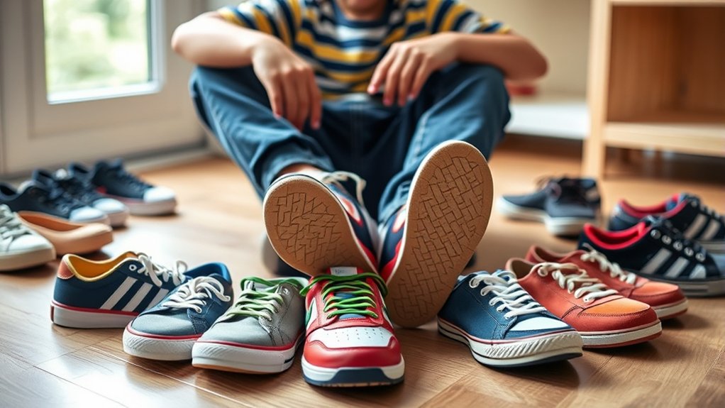 child s shoe size range