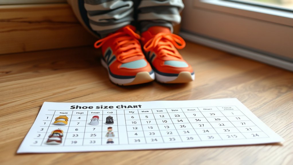 children s shoe size accuracy