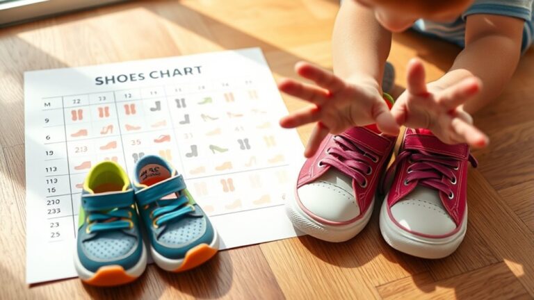 children s shoe size guide
