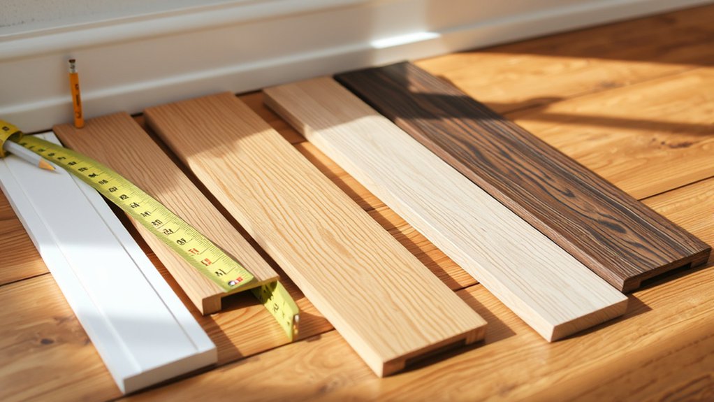 choose matching shoe molding