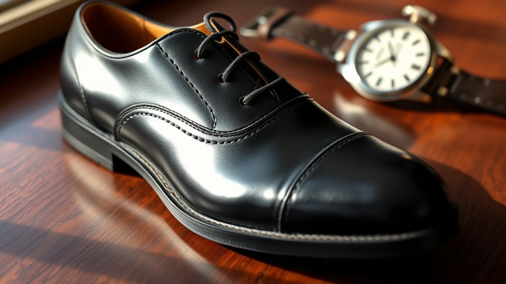 classic open laced footwear