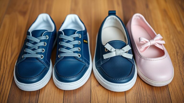 comparison of shoe sizes