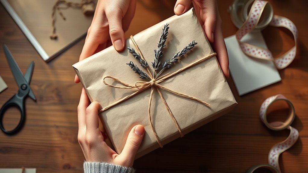 creative shoe box wrapping