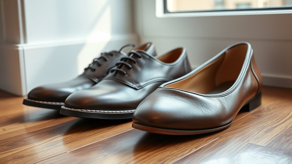 d widths fit and differences