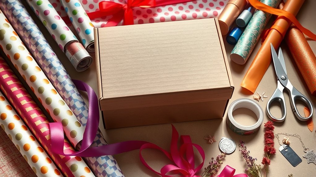 gather eco friendly wrapping supplies