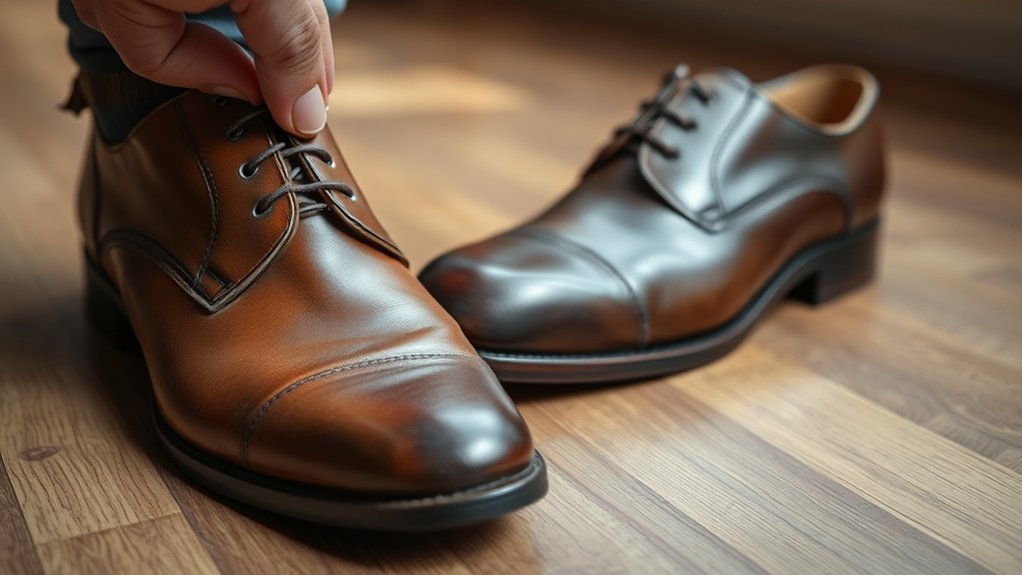 identify tight uncomfortable shoes
