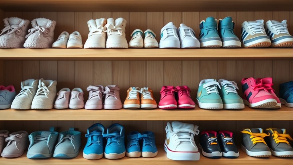 kids shoe size categories
