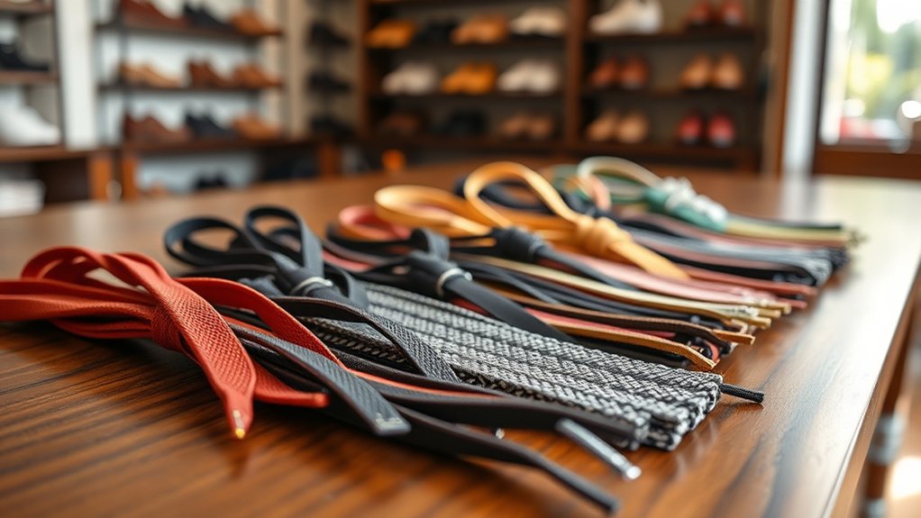material and style selection