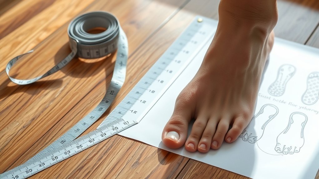 measure foot length accurately