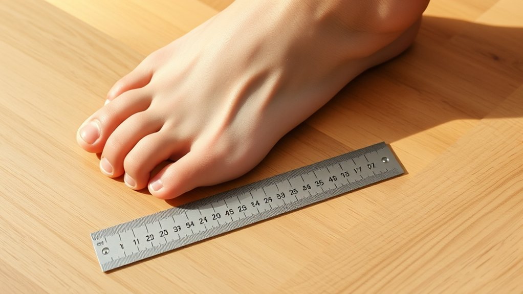 measure mark stand choose