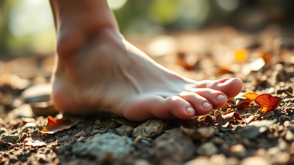 natural foot movement support