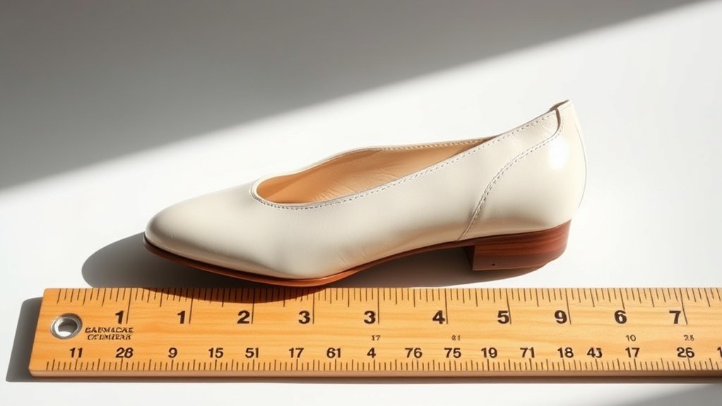precise shoe length measurement