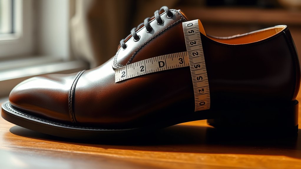 proper width ensures comfort