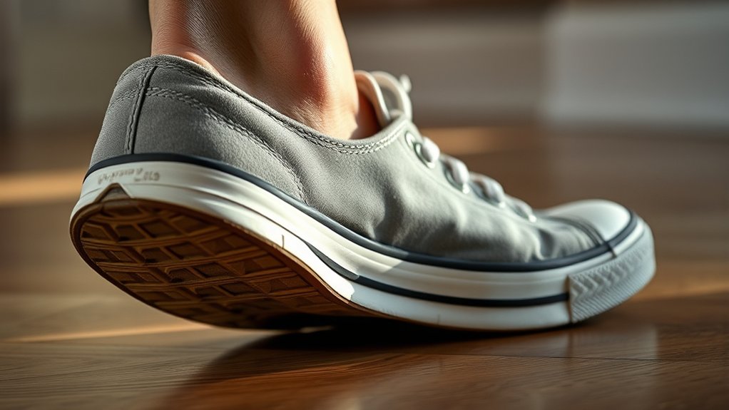 shoe fits too loose