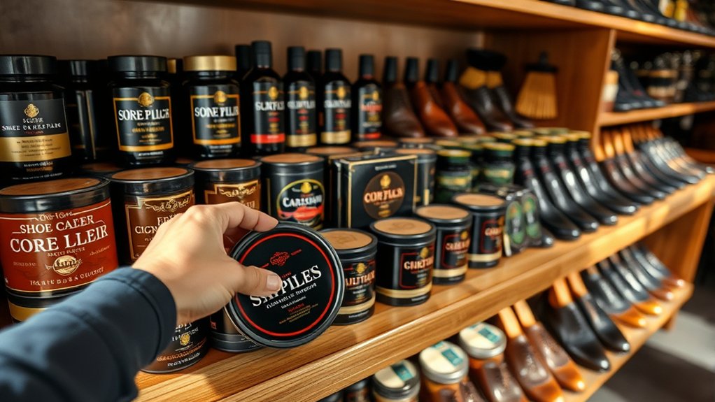 shoe polish retail options