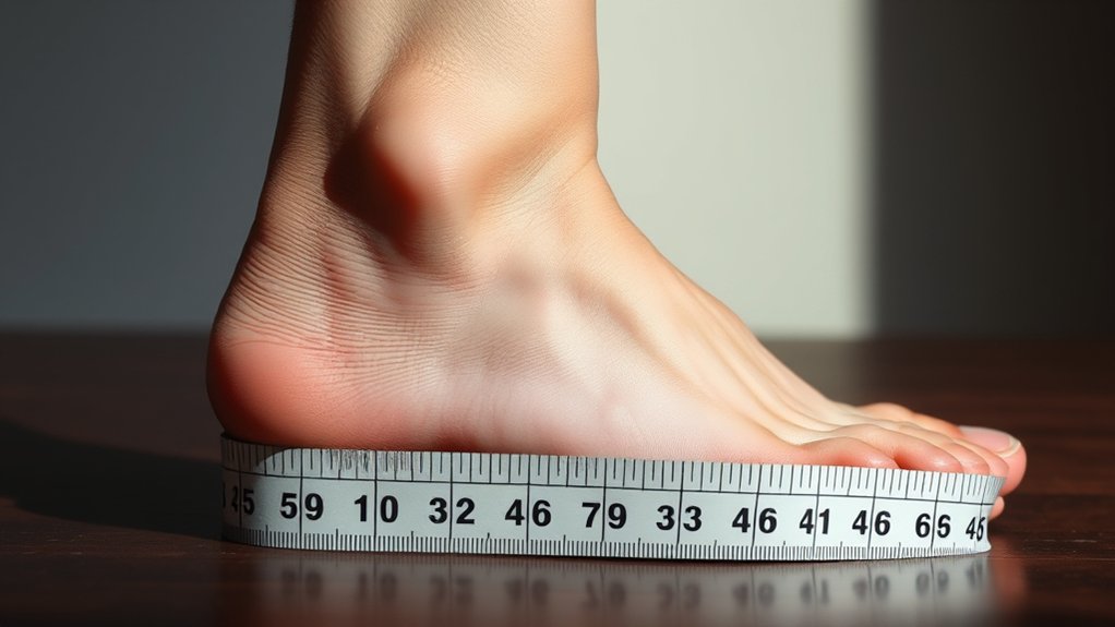 shoe size based on foot length