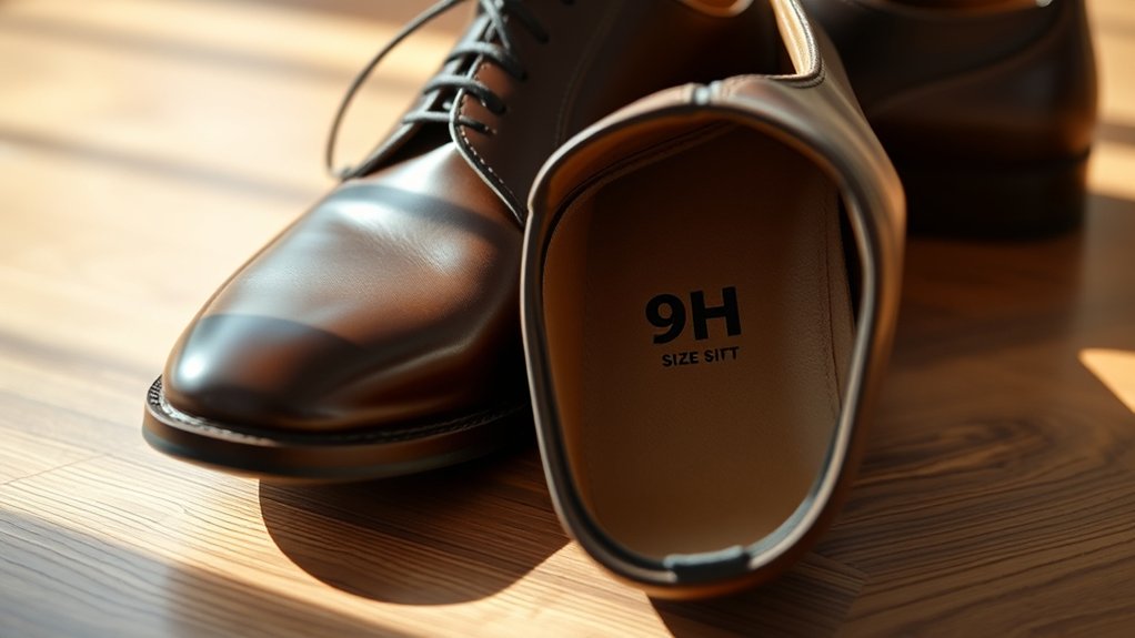 shoe size hardness explanation