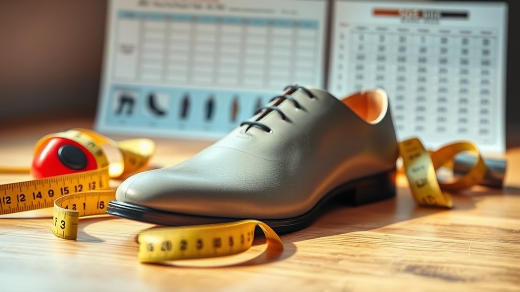 shoe size international comparison