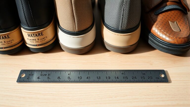 shoe size length conversion