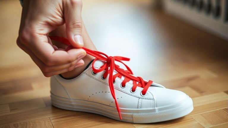 simple shoelace tying methods