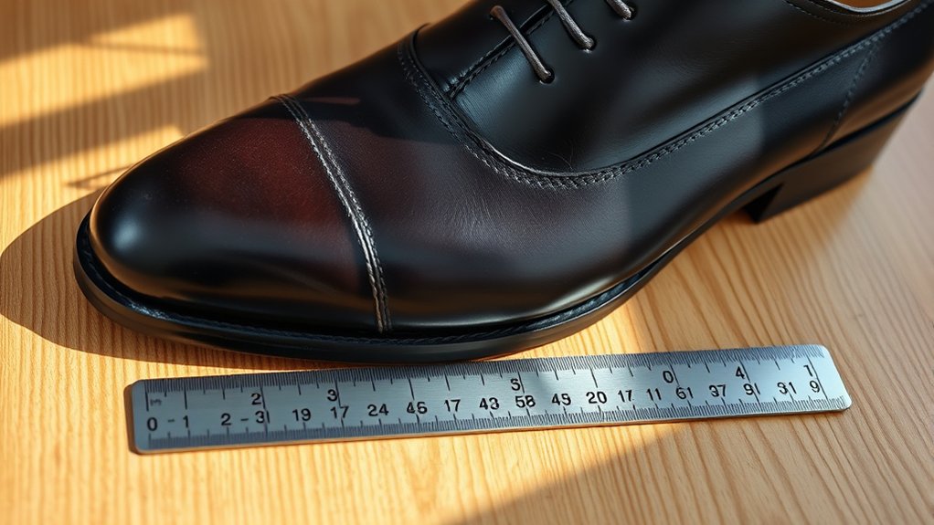size 22 shoe measurements