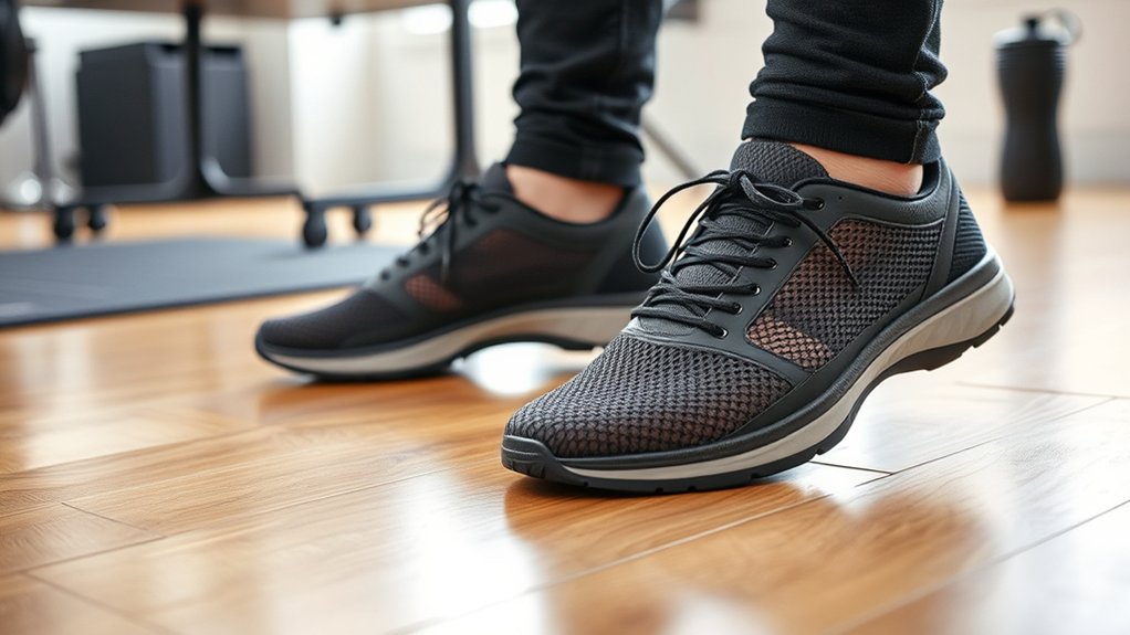 supportive breathable roomy footwear