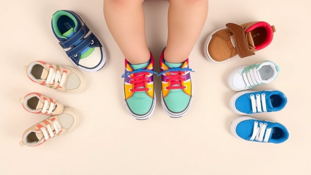 toddler shoe size range